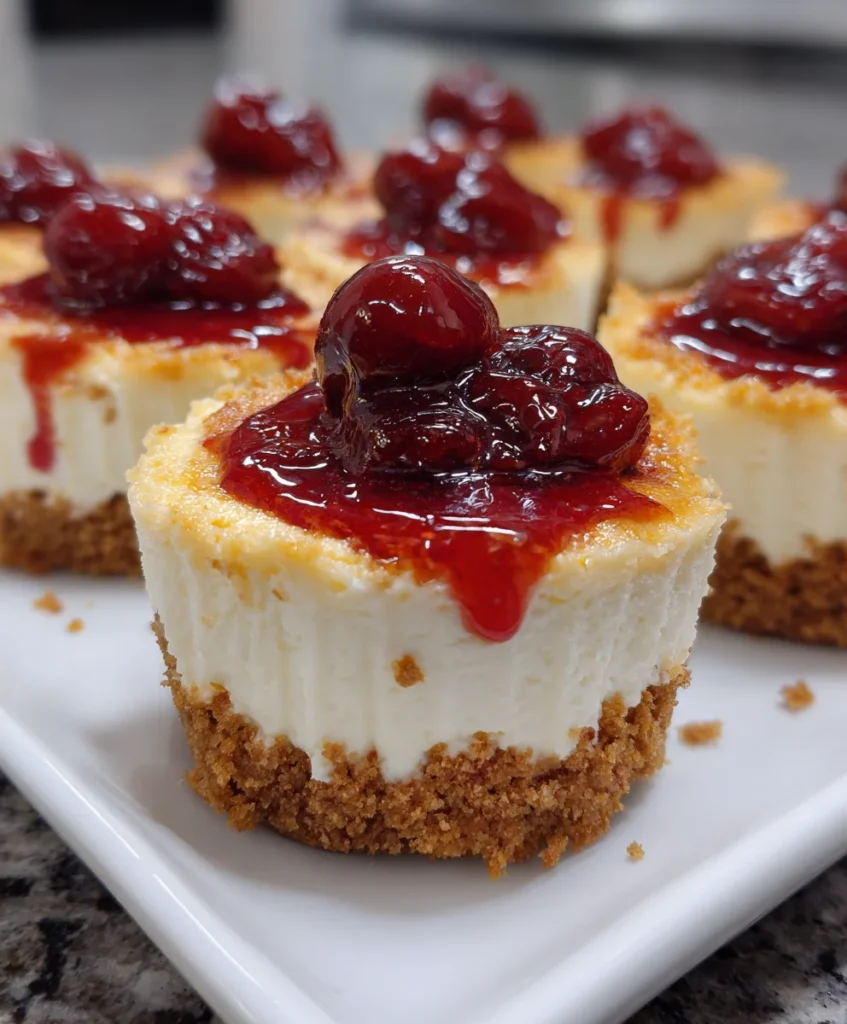 Mini Cherry Cheesecakes – Creamy, Sweet & Simply Irresistible!