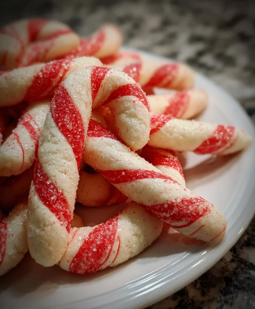Candy Cane Cookies