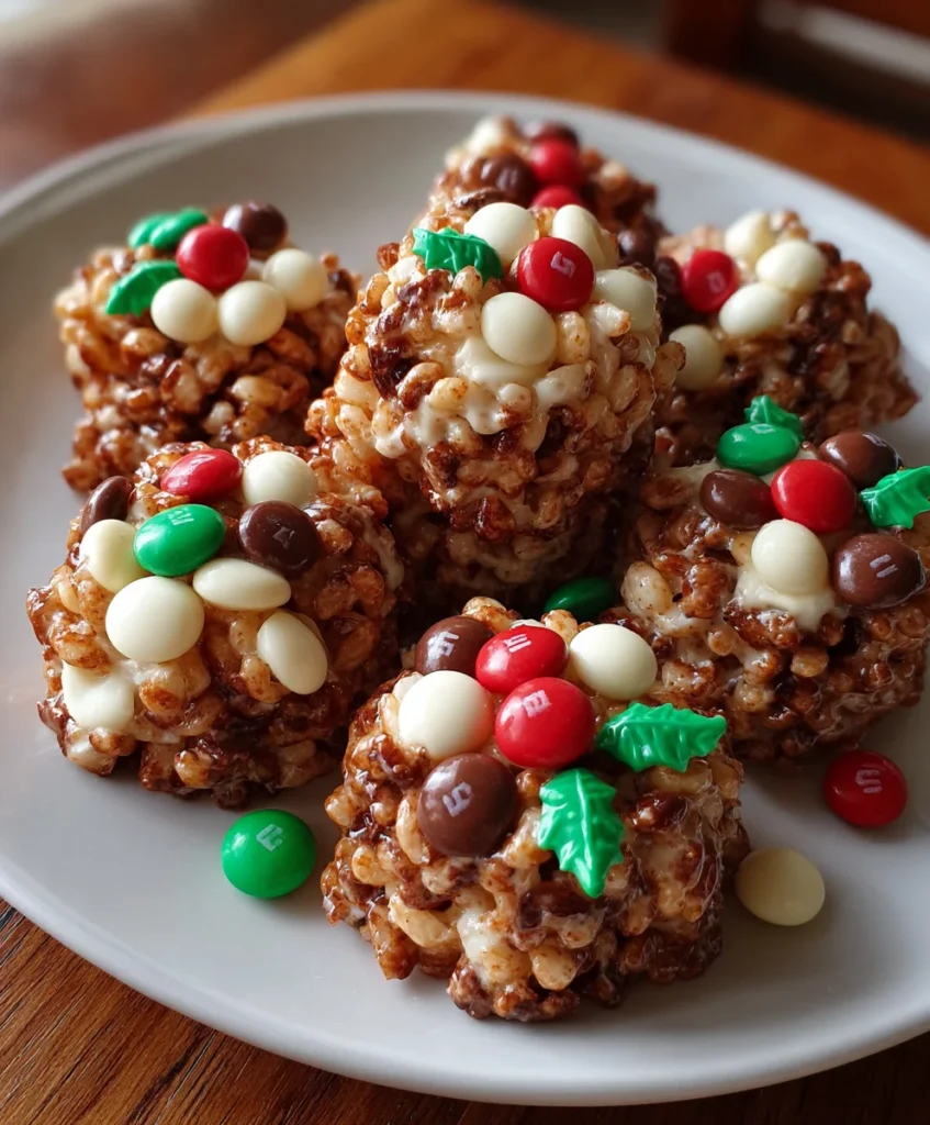 Rice Krispie Christmas Puddings Recipe