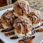 Salted Caramel Pretzel Cheesecake Balls