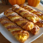 Pumpkin Puff Pastry Twists