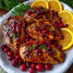 Cranberry Orange Glazed Chicken