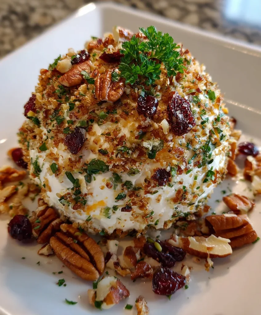 Easy Cheese Ball Party Snack
