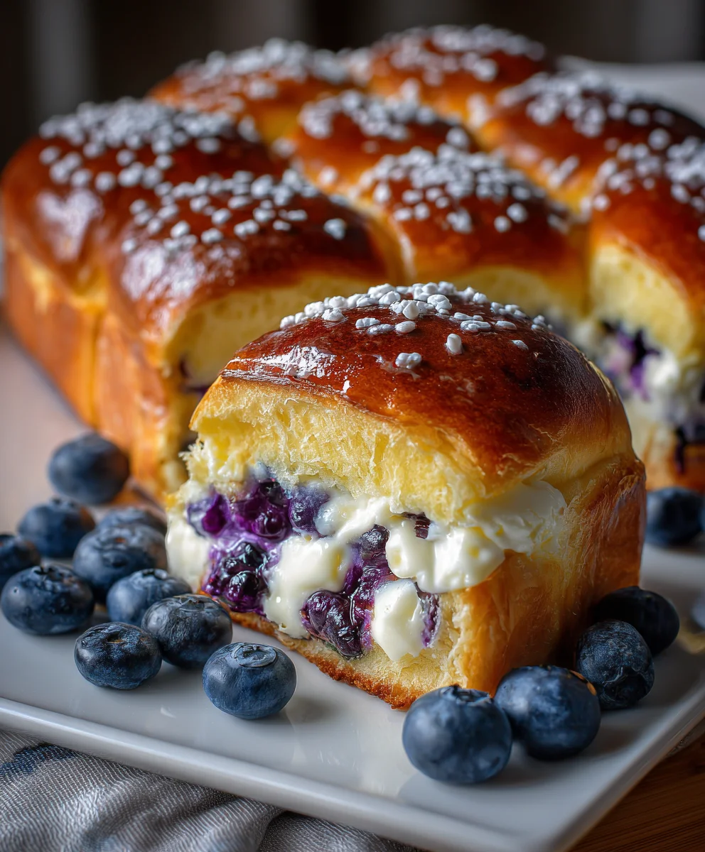 Cheesecake Brioche Buns