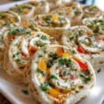 Pepper Jelly & Cream Cheese Pinwheels