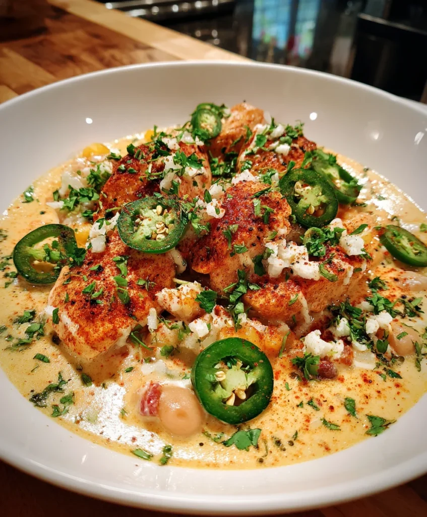 Creamy Jalapeño White Chili