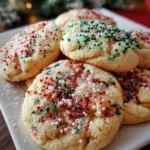 Christmas Sprinkle Sugar Cookies
