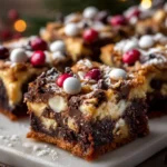 Christmas Magic Layer Brownie Bars