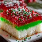 Christmas Jello Cake
