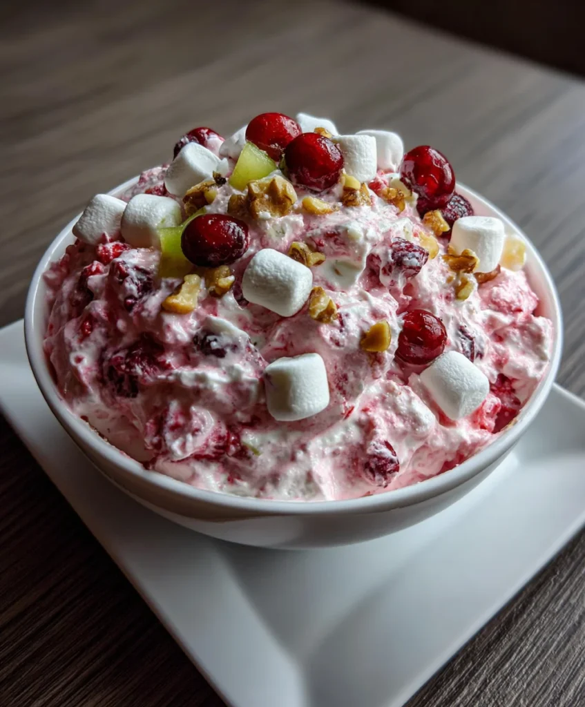 Cranberry Fluff Dessert