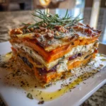 Layered Sweet Potato Pumpkin Lasagna