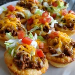 Cheesy Taco Cups Snack Bake