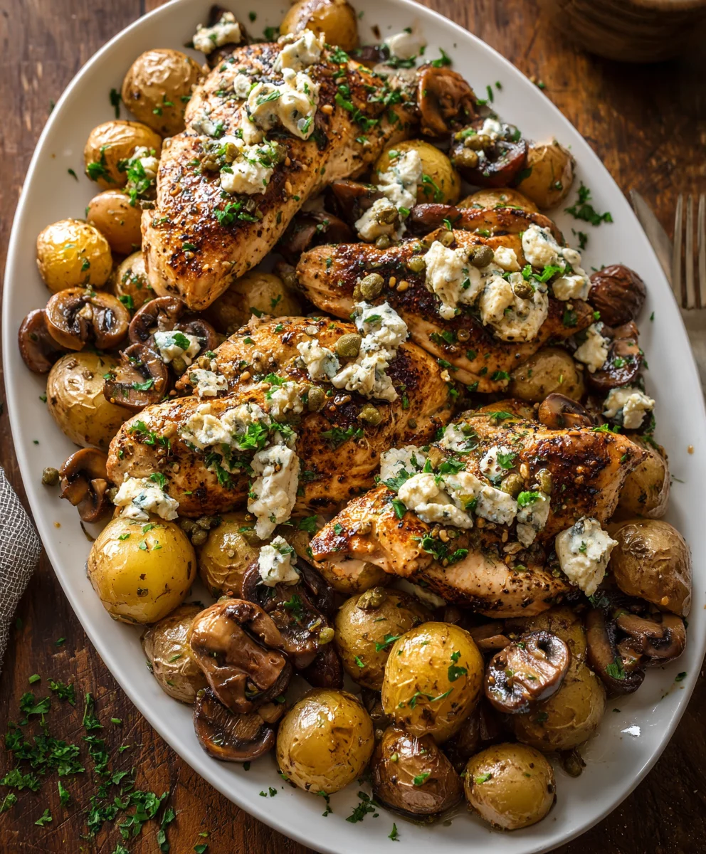 Sheet Pan Balsamic Chicken and Potatoes