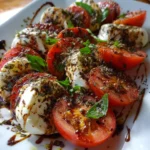 Roasted Tomato Caprese Salad