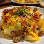 Cowboy Beef & Potato Casserole