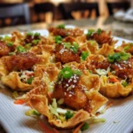 Crispy Chicken Wonton Tacos
