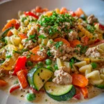 Creamy Ranch Turkey Veggie Skillet
