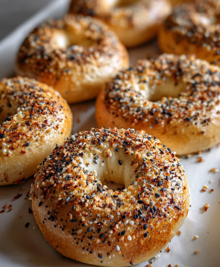 Greek Yogurt Bagels