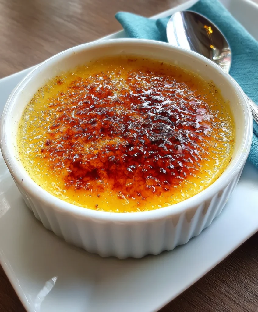 Lemon Crème Brûlée Dessert