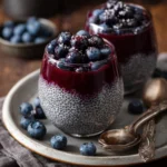Blueberry Chia Seed Pudding
