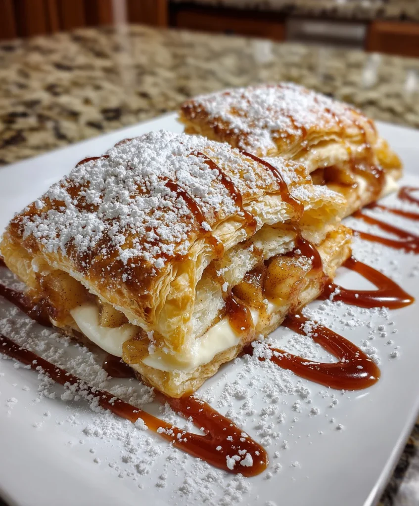Cheesecake Stuffed Apple Pies