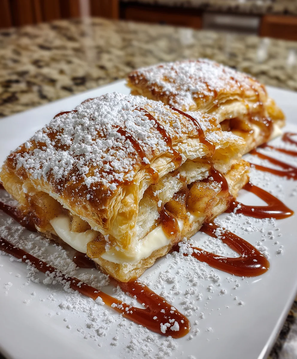 Cheesecake Stuffed Apple Pies