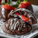 Chocolate Covered Strawberry Cookies