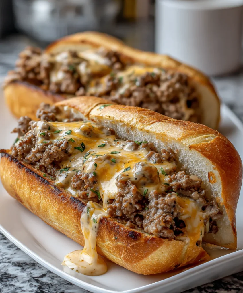 Loose Meat Tavern Sandwiches