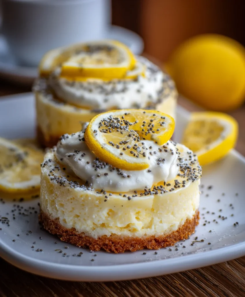 Lemon Poppy Seed Cheesecake Cookies