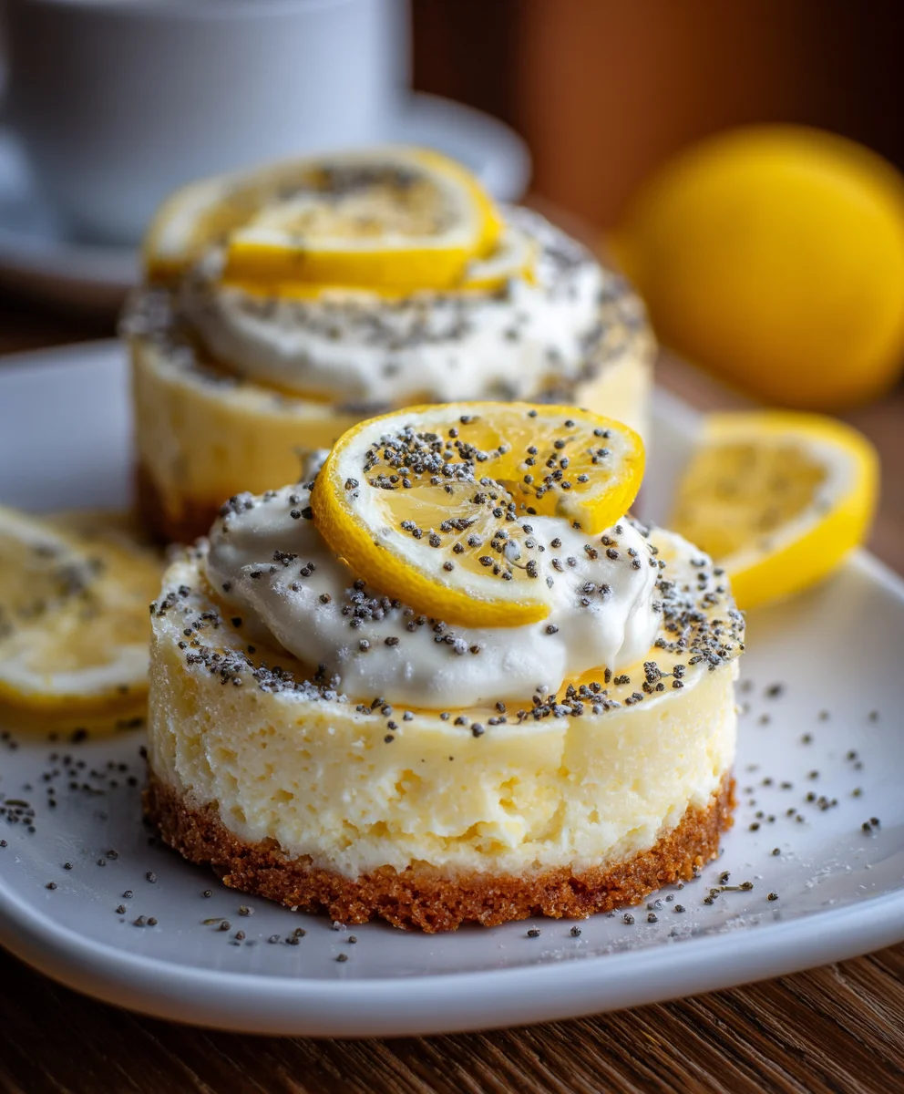 Lemon Poppy Seed Cheesecake Cookies