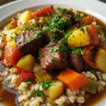 Guinness Beef Barley Stew