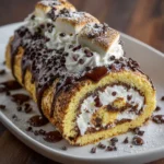 S’mores Swiss Roll