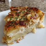 Creamy Cheese and Potato Pie