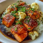 Sriracha Honey Salmon Bowls