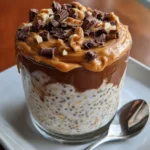 Peanut Butter Cup Overnight Oats
