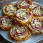 Keto Crispy Reuben Roll-Ups