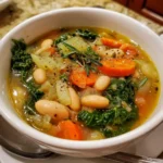 Easy Tuscan White Bean Soup