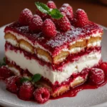 Raspberry Tiramisu