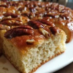 Sticky Pecan Focaccia Bread
