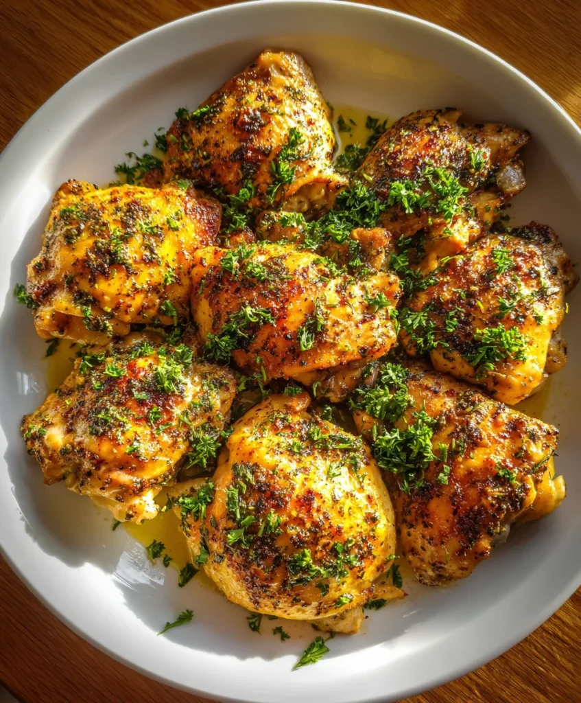 Quick 30 Minute Oven Boneless Skinless Chicken Thighs