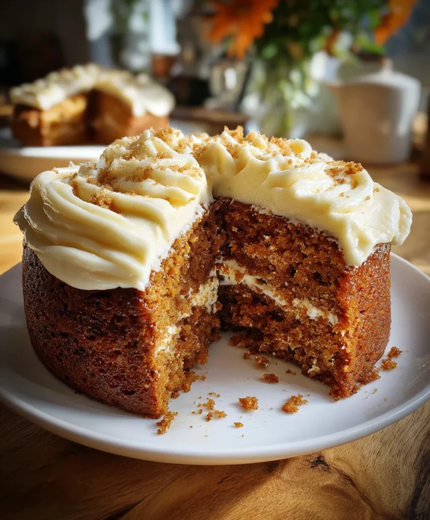Gingerbread Cake Cinnamon Molasses Frosting