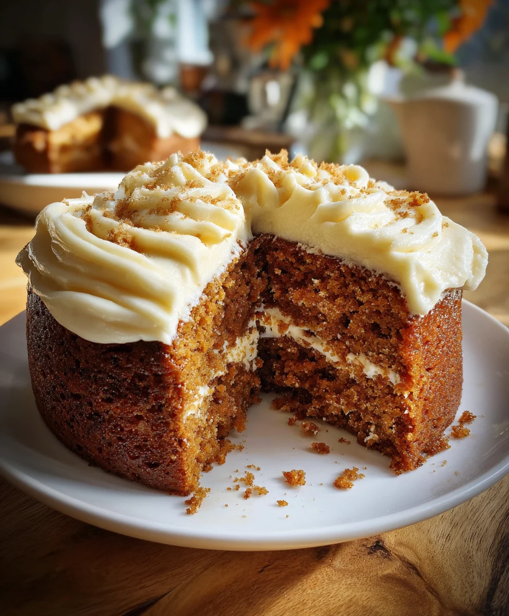 Gingerbread Cake Cinnamon Molasses Frosting