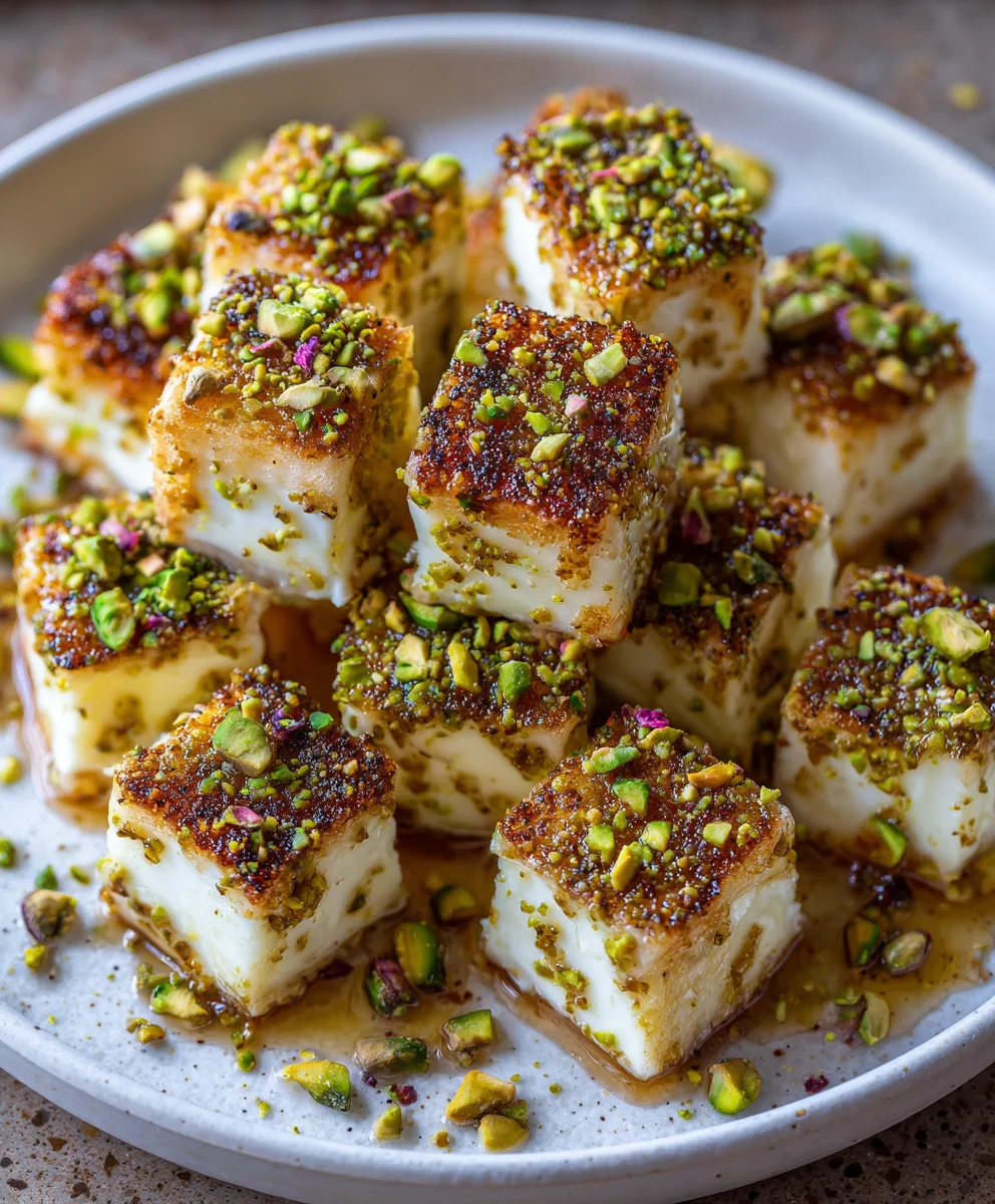 Savory Pistachio-Crusted Brie Bites