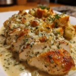 Crockpot Chicken and Stuffing