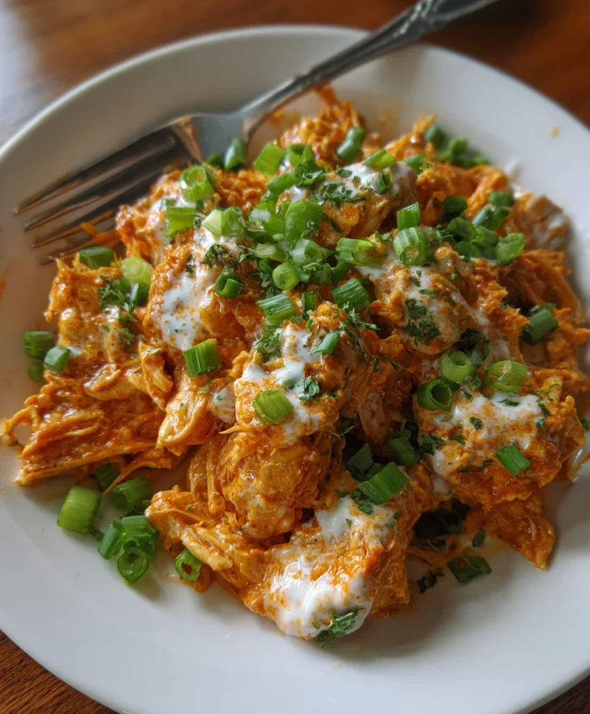 Slow Cooker Buffalo Chicken