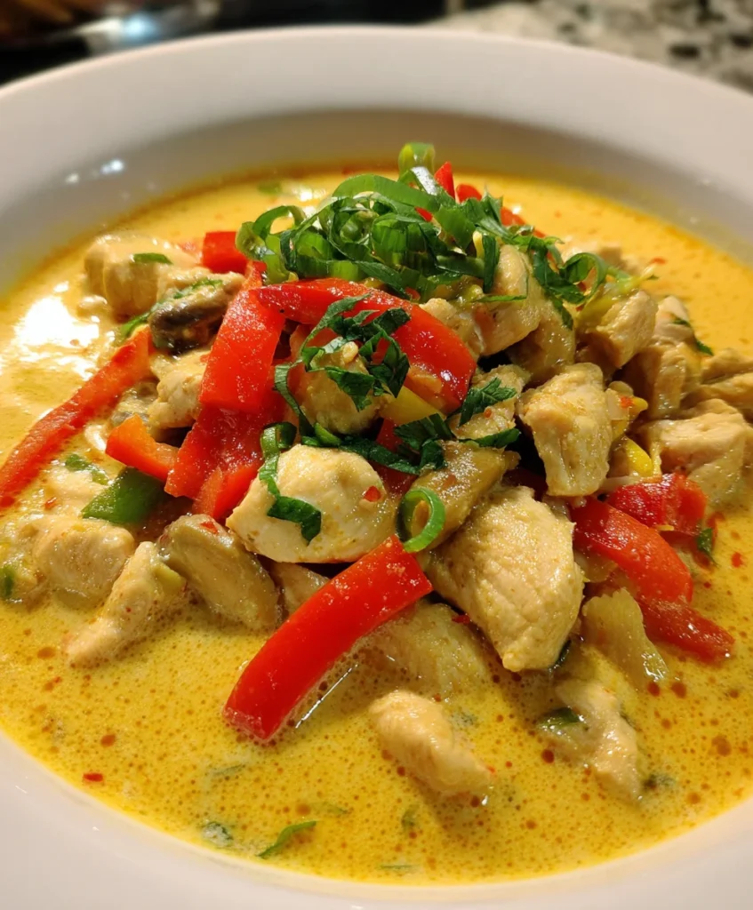 Thai Chicken Curry Soup