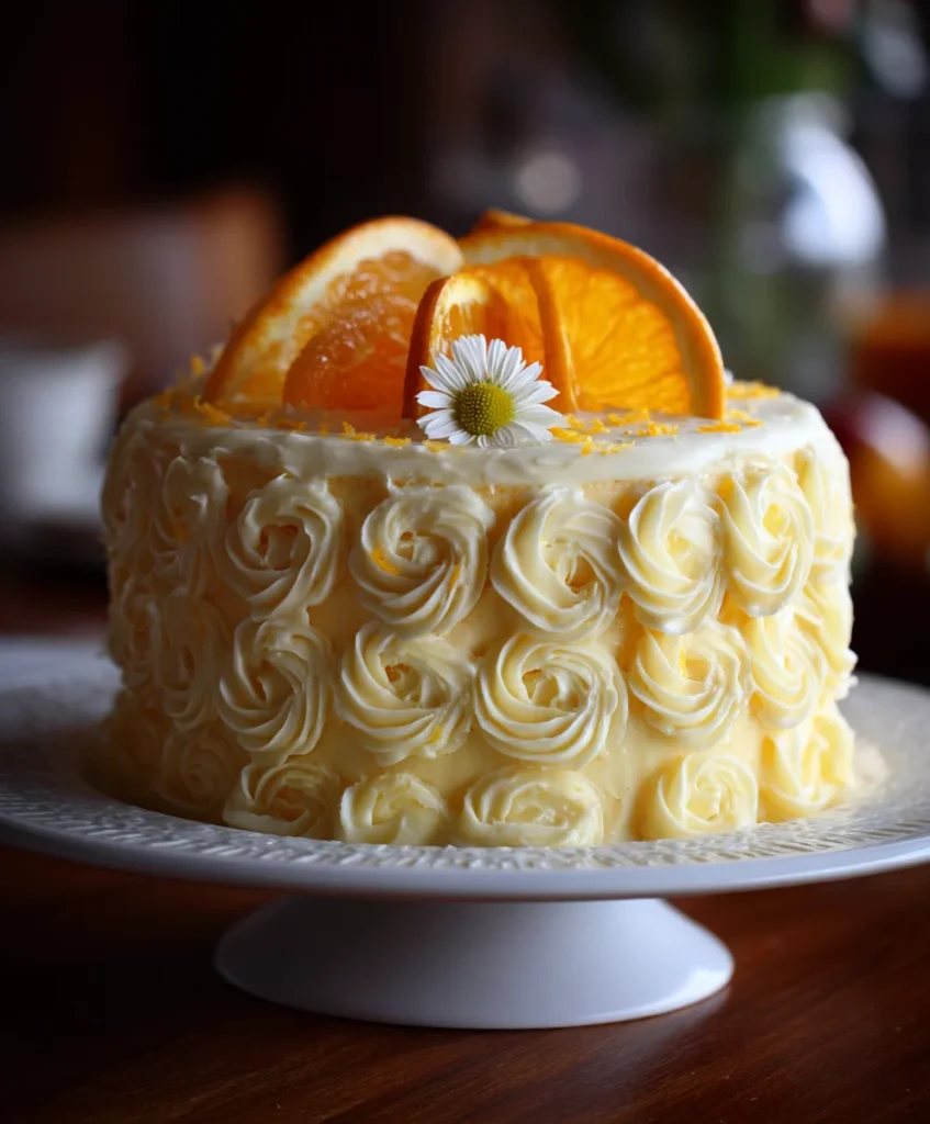 Orange Creamsicle Buttercream Frosting