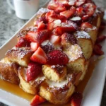 Strawberry French Toast Casserole
