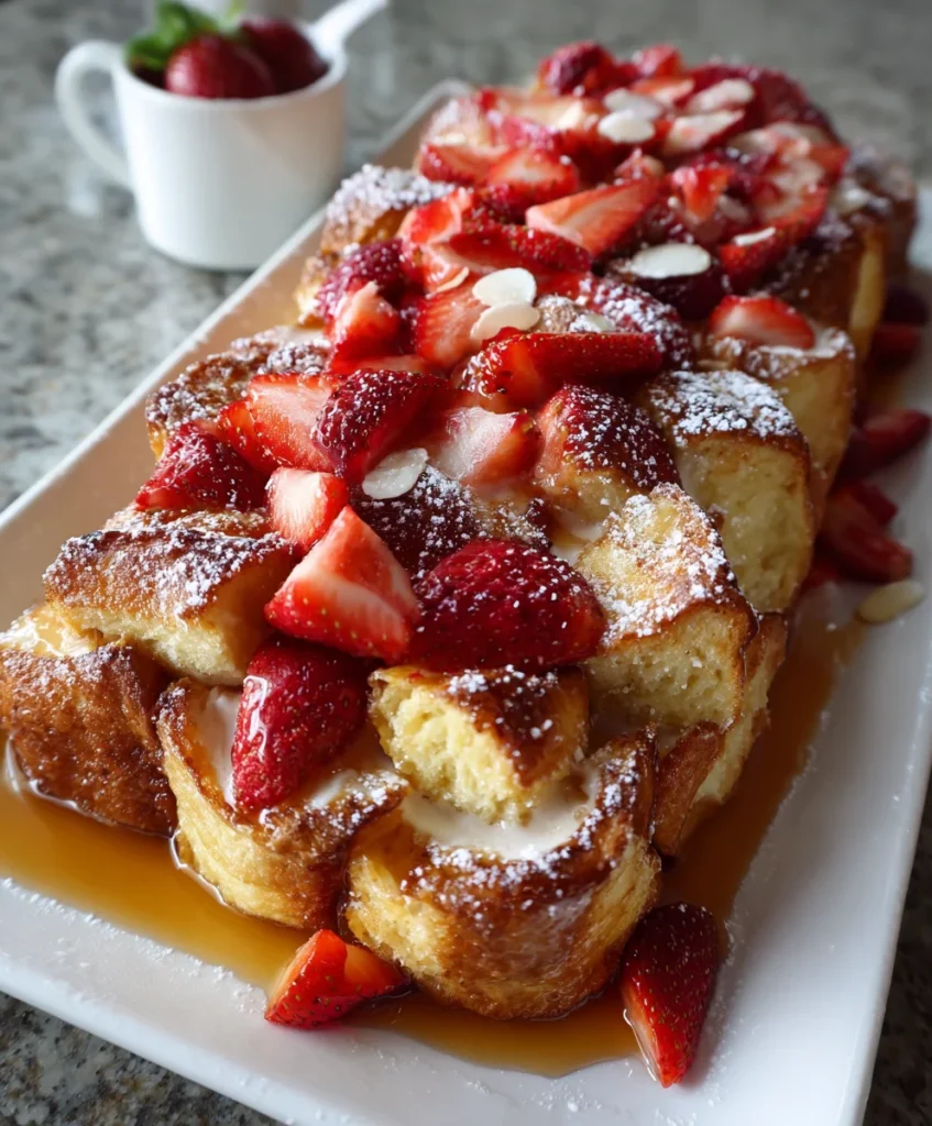 Strawberry French Toast Casserole