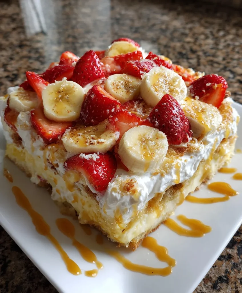 Banana Split Dump Cake
